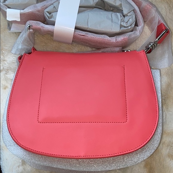 ALL SAINTS Captain Round Leather Crossbody Bag - Picture 15 of 15